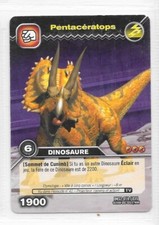 Carte Dinosaur King - Pentacératops - 1900