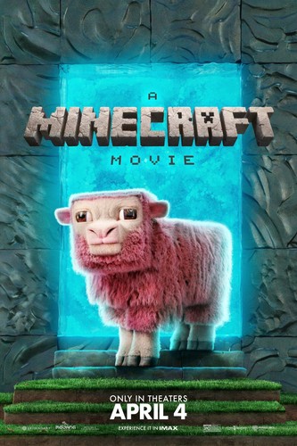 Minecraft film affiche - minecraft, :