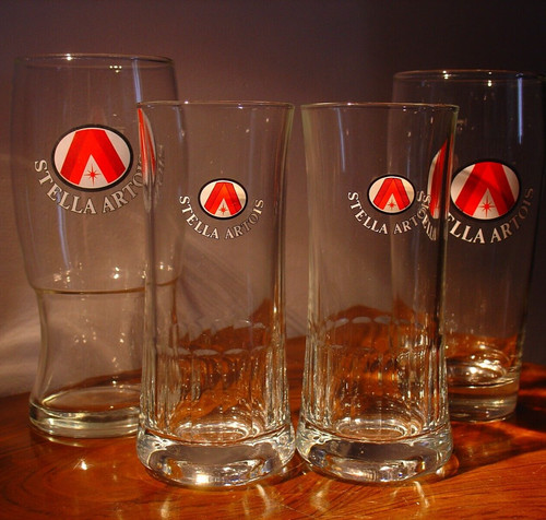 Verres bière stella - 4,