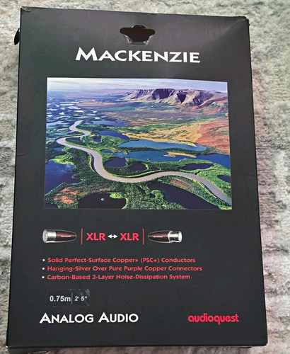 Audioquest mackenzie xlr - audioquest, xlr-xlr