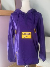 Nike NBA Lakers Windbreaker Jacket – Size S – Purple – Rare FZ7469-504
