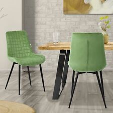 Lot de 2 chaises de salle à