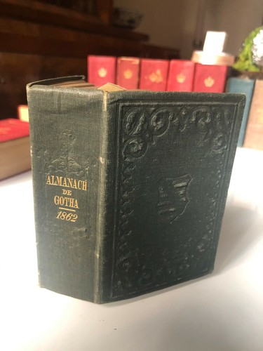 Almanach gotha 1862 - gotha,