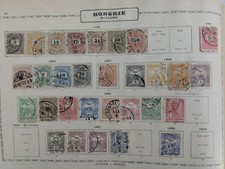 Timbres Hongrie grand lot 30