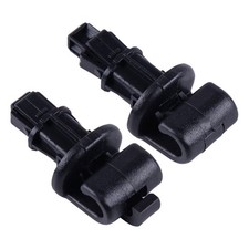 2pcs Black Sun Shade Hook Clip