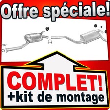 Ligne pot d'échappement pour