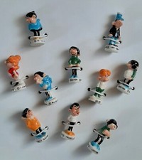 10 Fèves série complète Gaston Lagaffe de 2013 . Franquin. TBE.