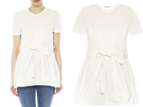 Moncler jabot évasé femmes - moncler,