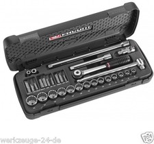 FACOM Assortiment de Clé à Pipe 3/8 ", 12-Kant, Métrique - J.430asp