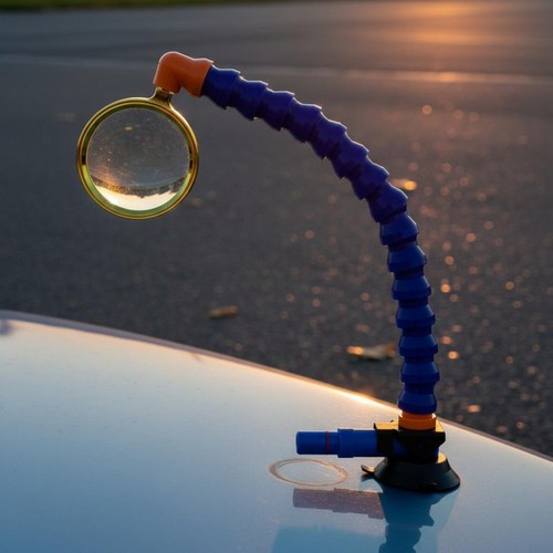 Loupe sur bras - sur,