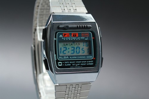 Seiko alba y760 5000 alarm - seiko, y760-5000