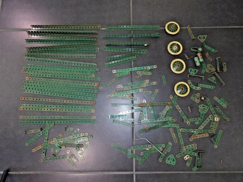 Meccano ancien lot kgs de - 2,