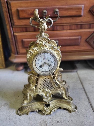 Horloge pendule bronze l - horloge,