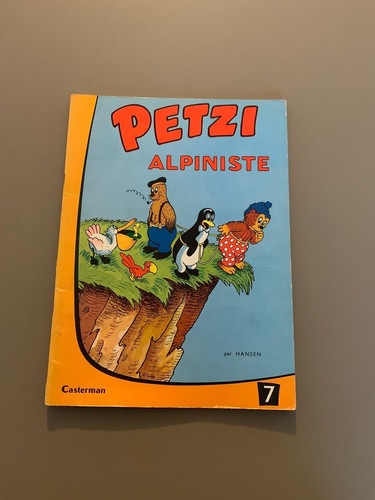 Petzi alpiniste par hansen - bd,
