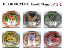 CAPSULES  de  CHAMPAGNE  DELABRUYERE Benoît "Les  Renards"