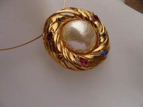 Vintage pendentif broche - pendentif,