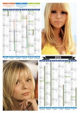 Calendrier 2026 fantaise