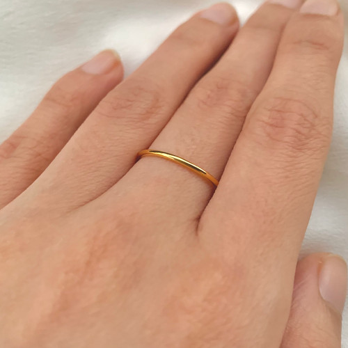 Anneau mariage solide - anneau,