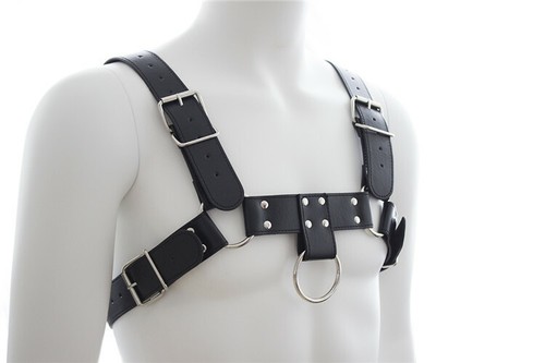 Adjustable men leather body - pu,