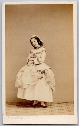 Cdv 1865 lucile tostée - cdv,