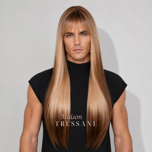 Perruque homme blond - homme,