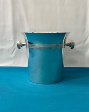 BRILLANT seau a glace ERCUIS métal argenté table glaçon 13,5 cm ART DÉCO