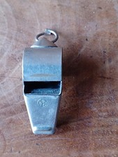 ANCIEN SIFFLET / MARINE AVEC ANCRE ET INITIALES HN/BE