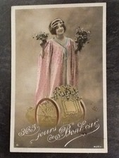 CP 365 JOURS BONHEUR FEMME BANDEAU CHEVEUX AVEC GUI SUR CHAR - 38982