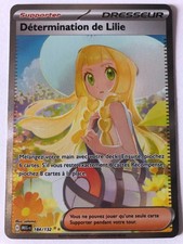 Pokémon DÉTERMINATION de LILIE 184/132 MÉGA~ÉVOLUTION en état luxe