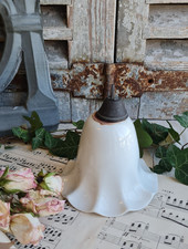 ANCIENNE CLOCHE PORCELAINE DE