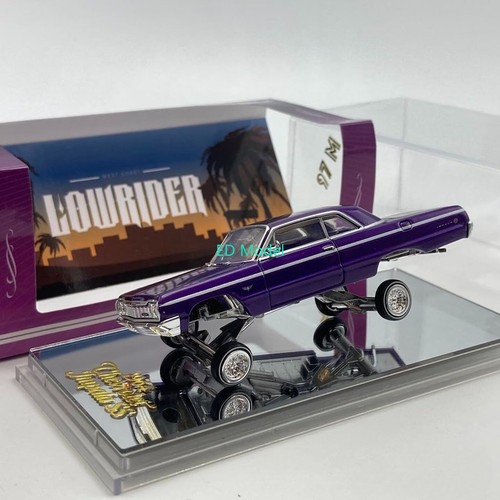97m purple 1964 impala - 1:64,