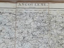 carte état major ANGOULEME