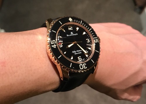 Blancpain fifty fathoms - blancpain,