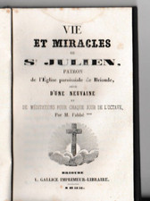 VIE ET MIRACLES DE St JULIEN