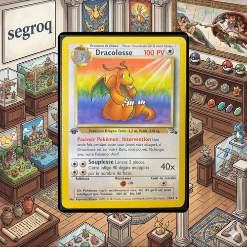 Carte pokemon dracolosse - carte,