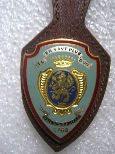 Insigne cuir cavalerie 3 - +,