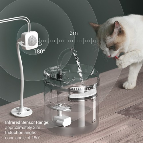 Fontaine eau pour chats - chats, et
