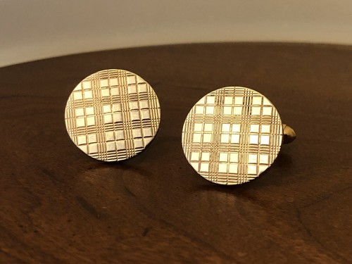 Pioneer gold plate cufflinks - pioneer,