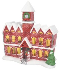 Department 56 Disney le Cauchemar avant Noël Village Santa's Atelier