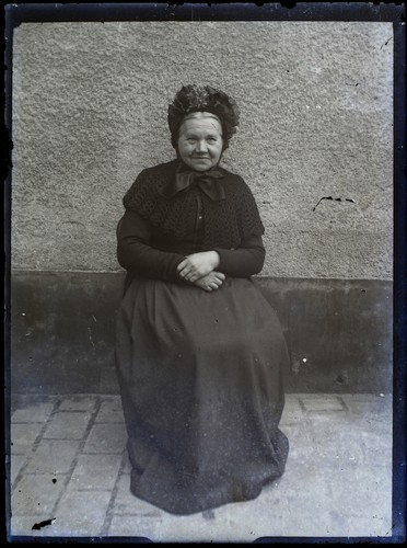 France portrait femme agée - france,