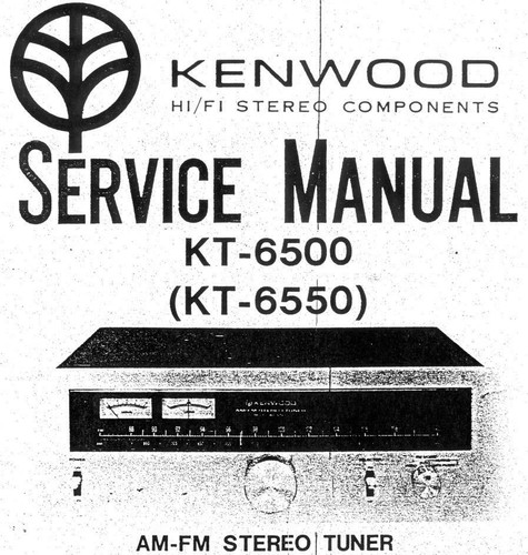 Manuel service pour - pour, kenwood