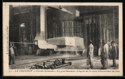 Cpa creusot usines - creusot,,