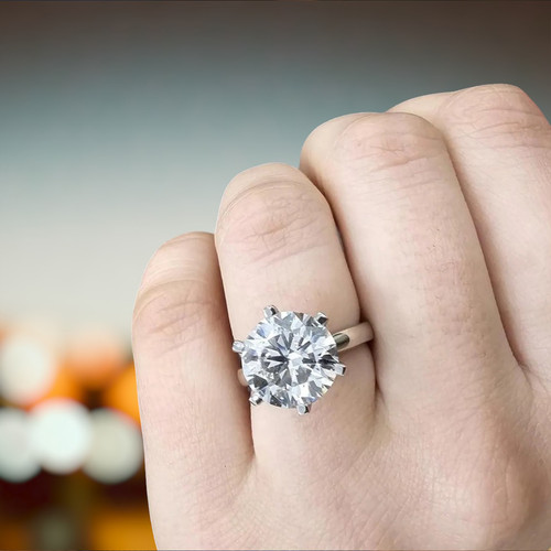 Bague fiançailles diamant - bague, de