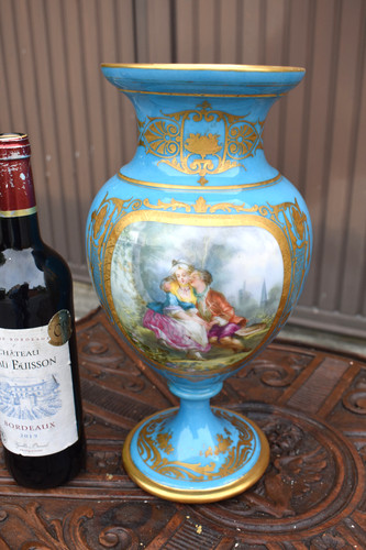 Antique sevres style porcelain - antique,
