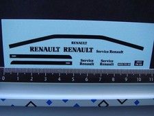 DECALS 1/43 RENAULT 4L FOURGONNETTE ASSISTANCE RENAULT - T453
