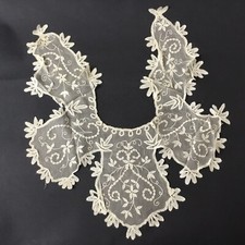 Grand COL ANCIEN Dentelle Soie