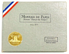 COFFRET FDC 1970 - MONNAIE DE PARIS - AVEC LA 10 FRANCS HERCULE ARGENT - NEUF -