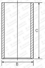 GOETZE ENGINE Chemise de