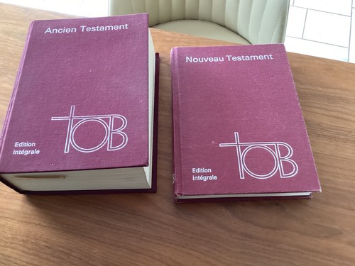 Bible tob ancien nouveau - bible,
