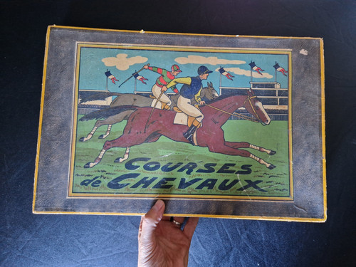 Jeu petits chevaux 1930 - jeu,